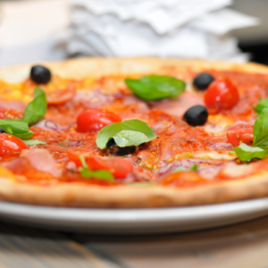 Spicy Pepperoni Pizza